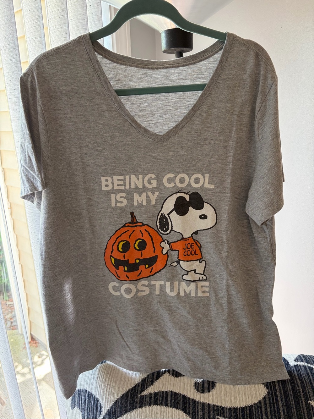 Peanuts Snoopy 'Being Cool Is My Costume' Women’s Tee 1X